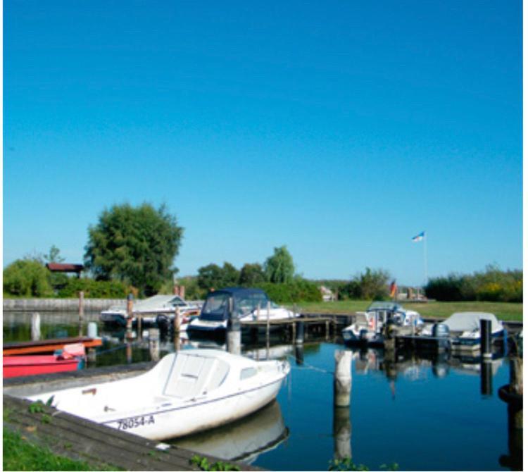 Sonniges Ferienhaus Fischer-Huus Vor Usedom & Direkt Am Haff Und Wasserzugang Mönkebude 外观 照片
